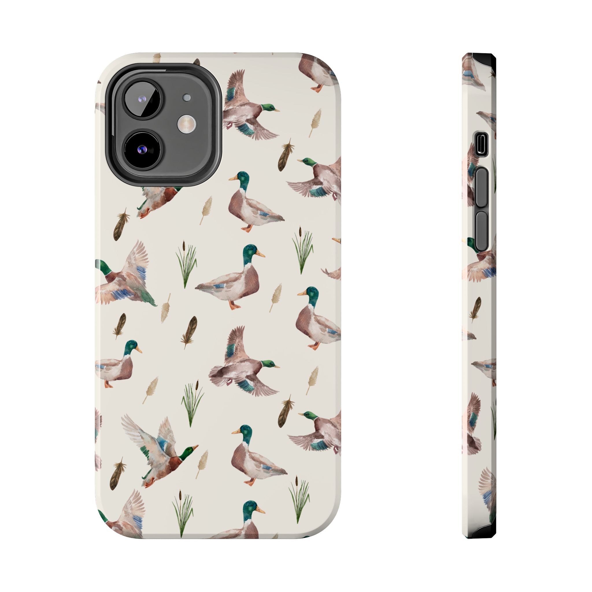 Watercolor Mallard Duck |Tough Phone Case (IOS & Android)
