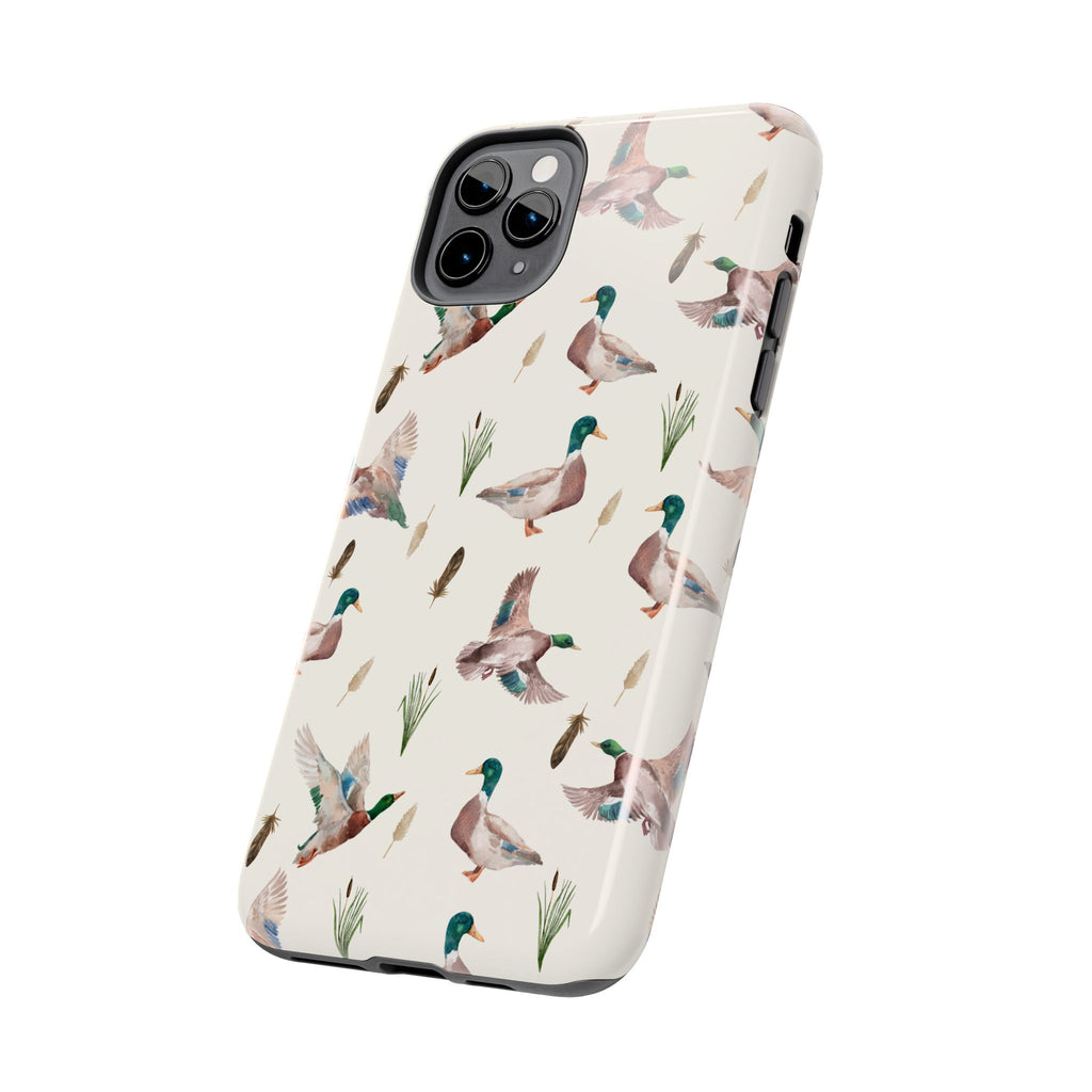 Watercolor Mallard Duck |Tough Phone Case (IOS & Android)