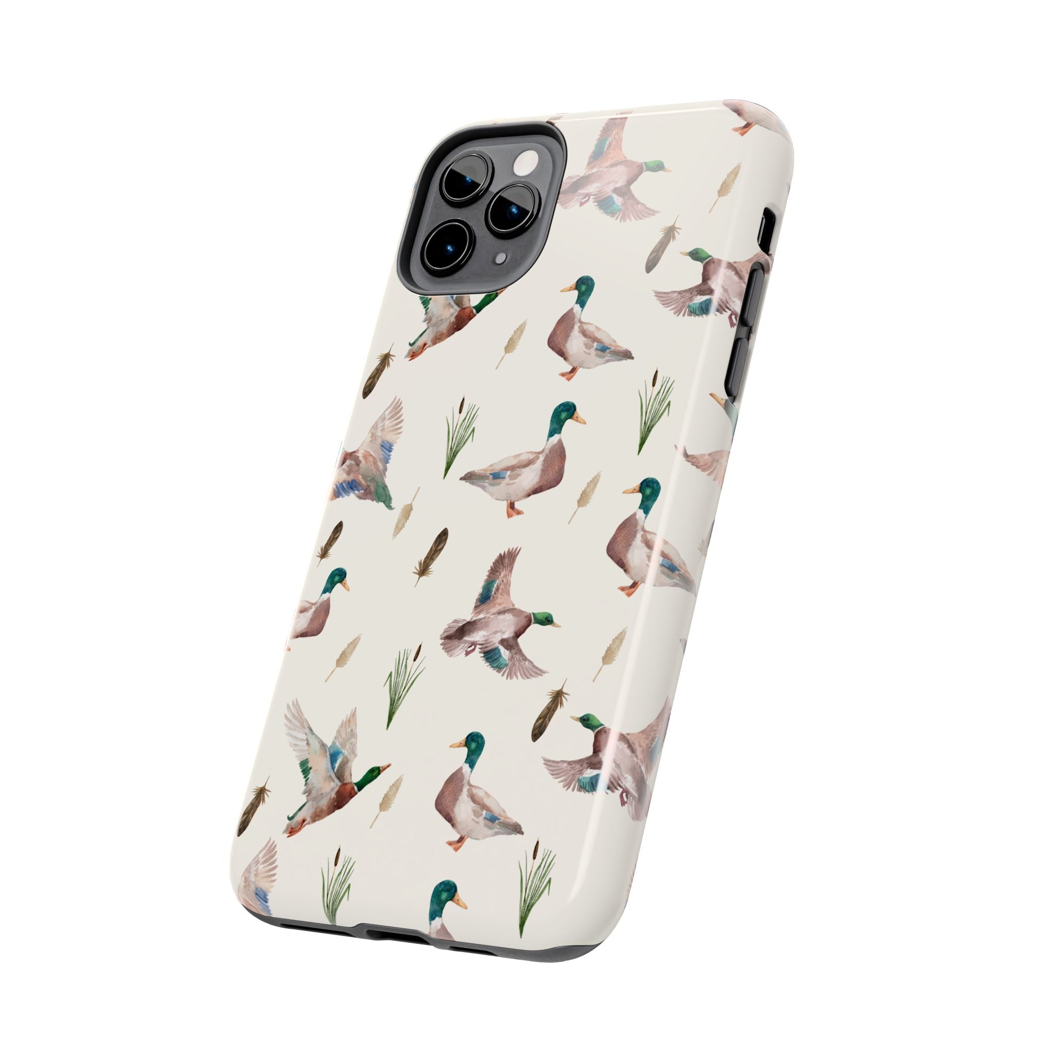 Watercolor Mallard Duck |Tough Phone Case (IOS & Android)