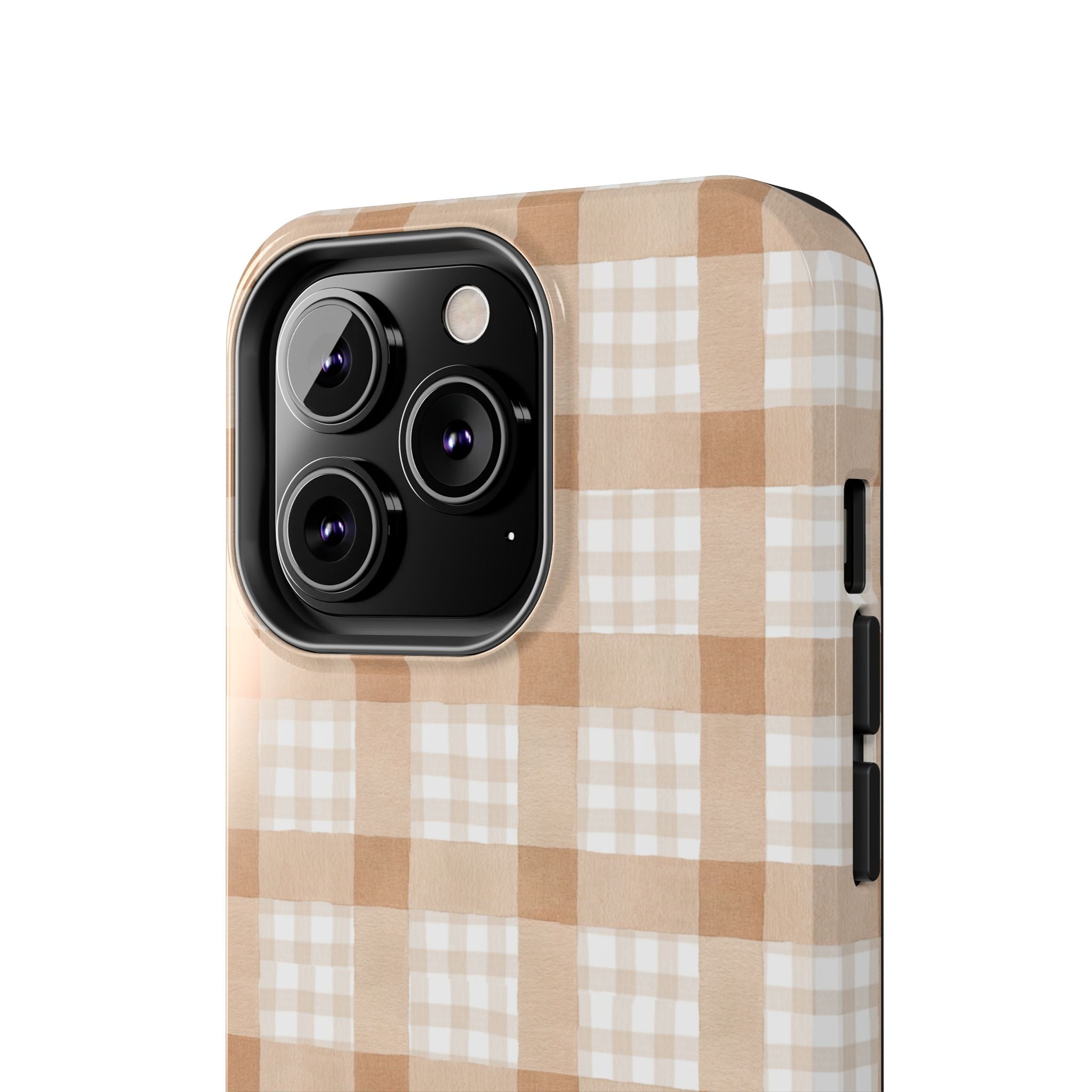 Beige Plaid | Tough Phone Case (IOS & Android)