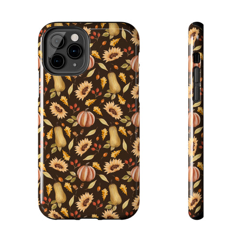 Autumn Pumpkins & Sunflowers | Tough Phone Case (IOS & Android)