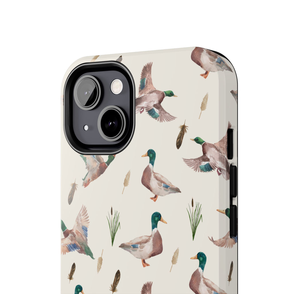Watercolor Mallard Duck |Tough Phone Case (IOS & Android)