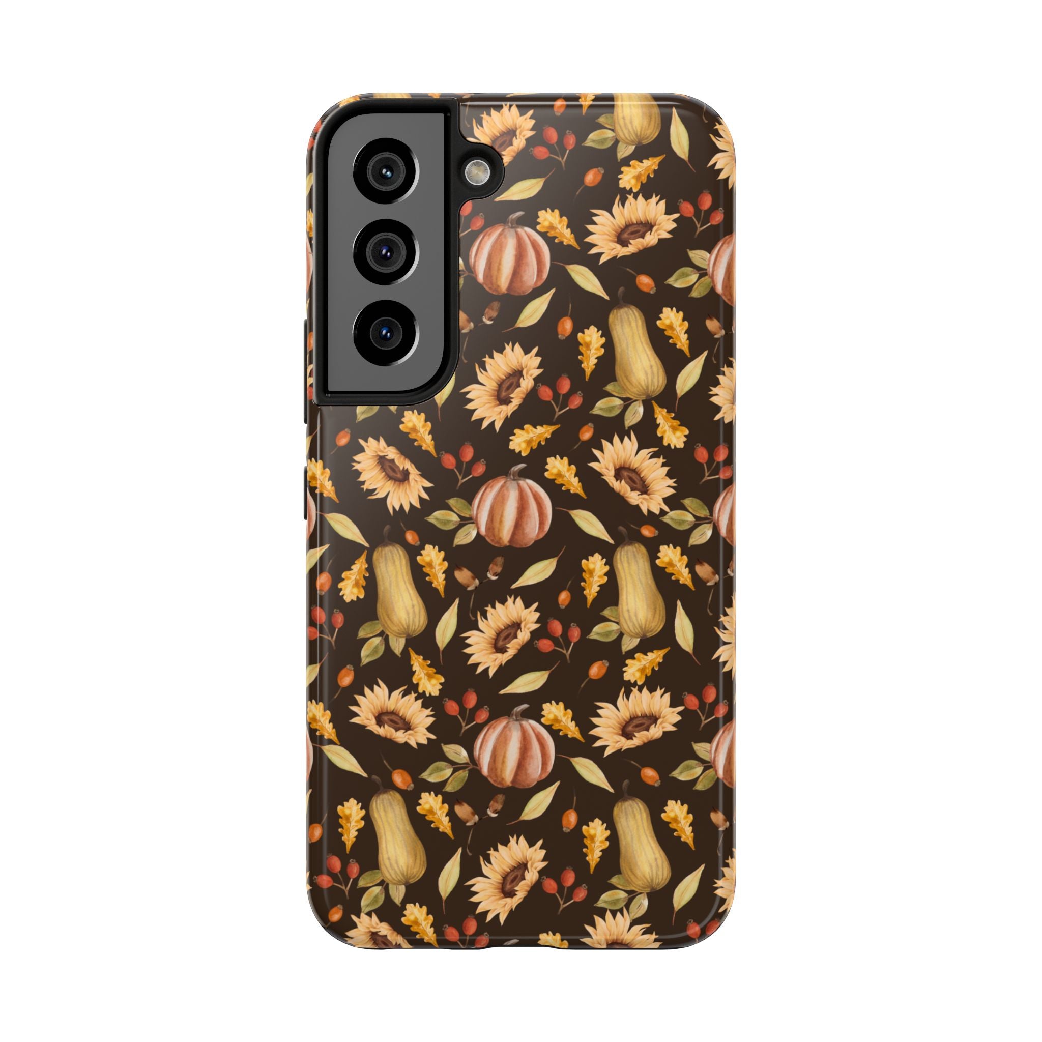 Autumn Pumpkins & Sunflowers | Tough Phone Case (IOS & Android)