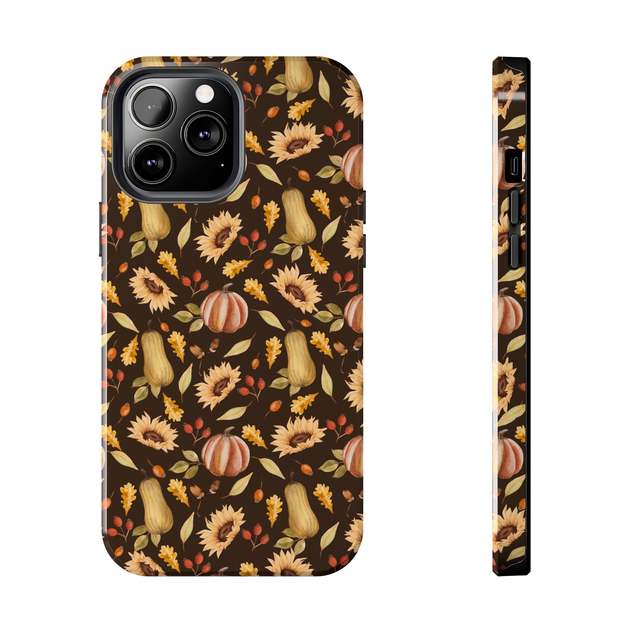Autumn Pumpkins & Sunflowers | Tough Phone Case (IOS & Android)