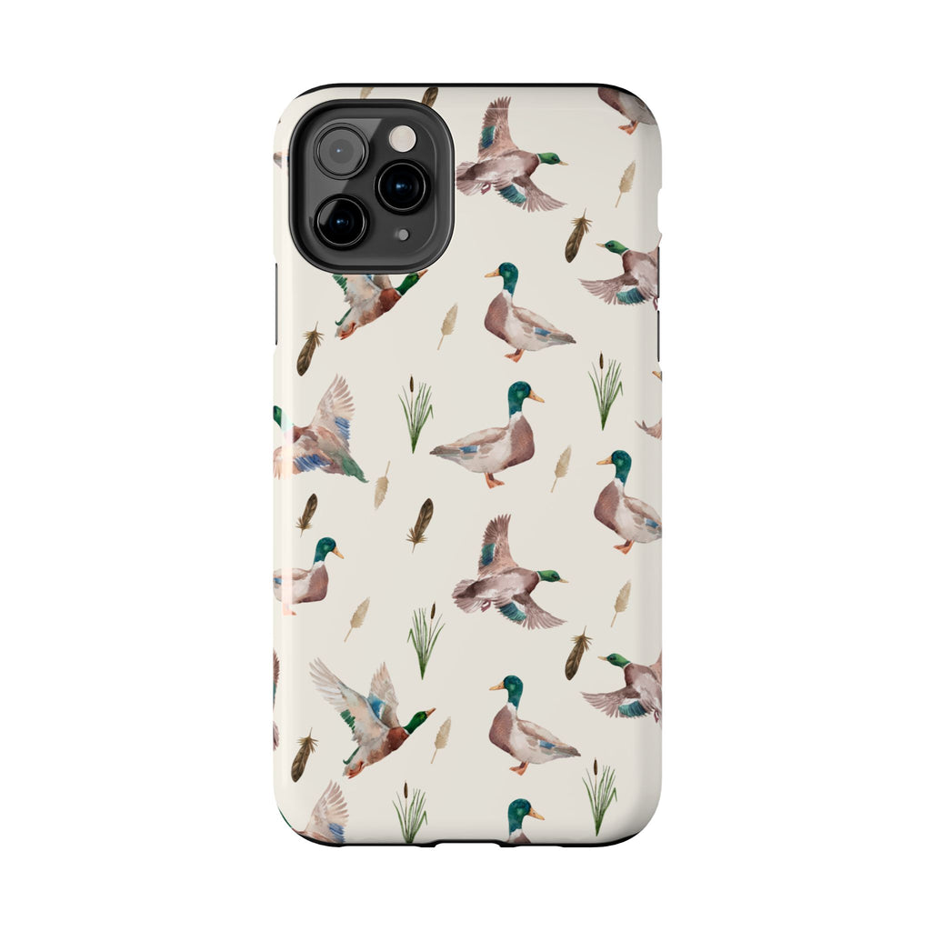 Watercolor Mallard Duck |Tough Phone Case (IOS & Android)
