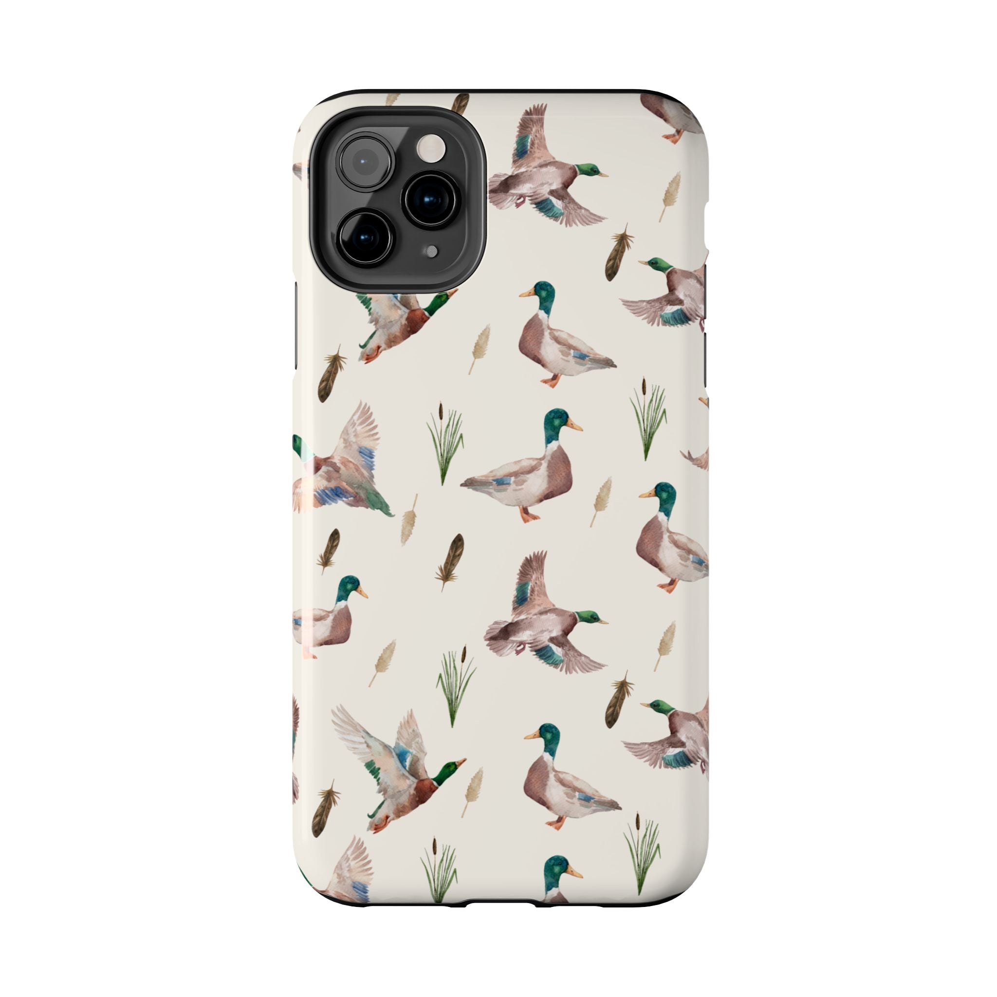 Watercolor Mallard Duck |Tough Phone Case (IOS & Android)