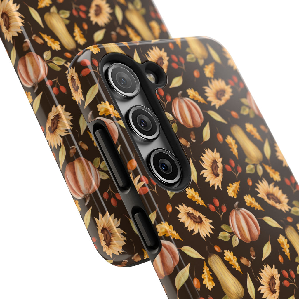 Autumn Pumpkins & Sunflowers | Tough Phone Case (IOS & Android)