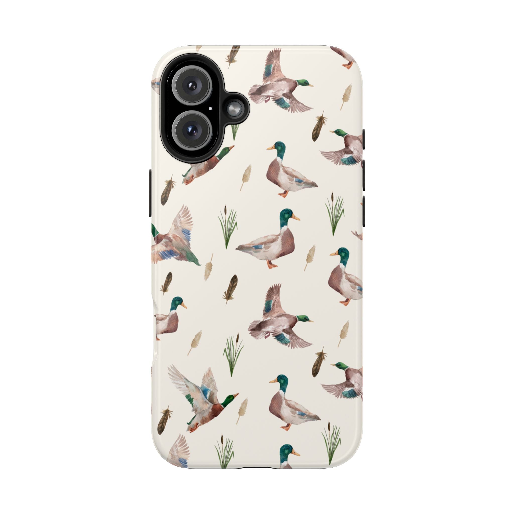 Watercolor Mallard Duck |Tough Phone Case (IOS & Android)