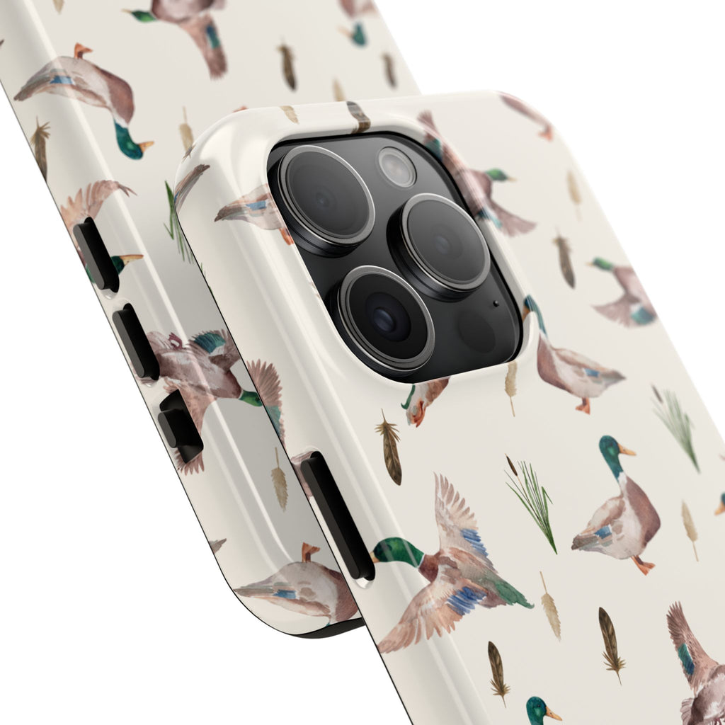 Watercolor Mallard Duck |Tough Phone Case (IOS & Android)