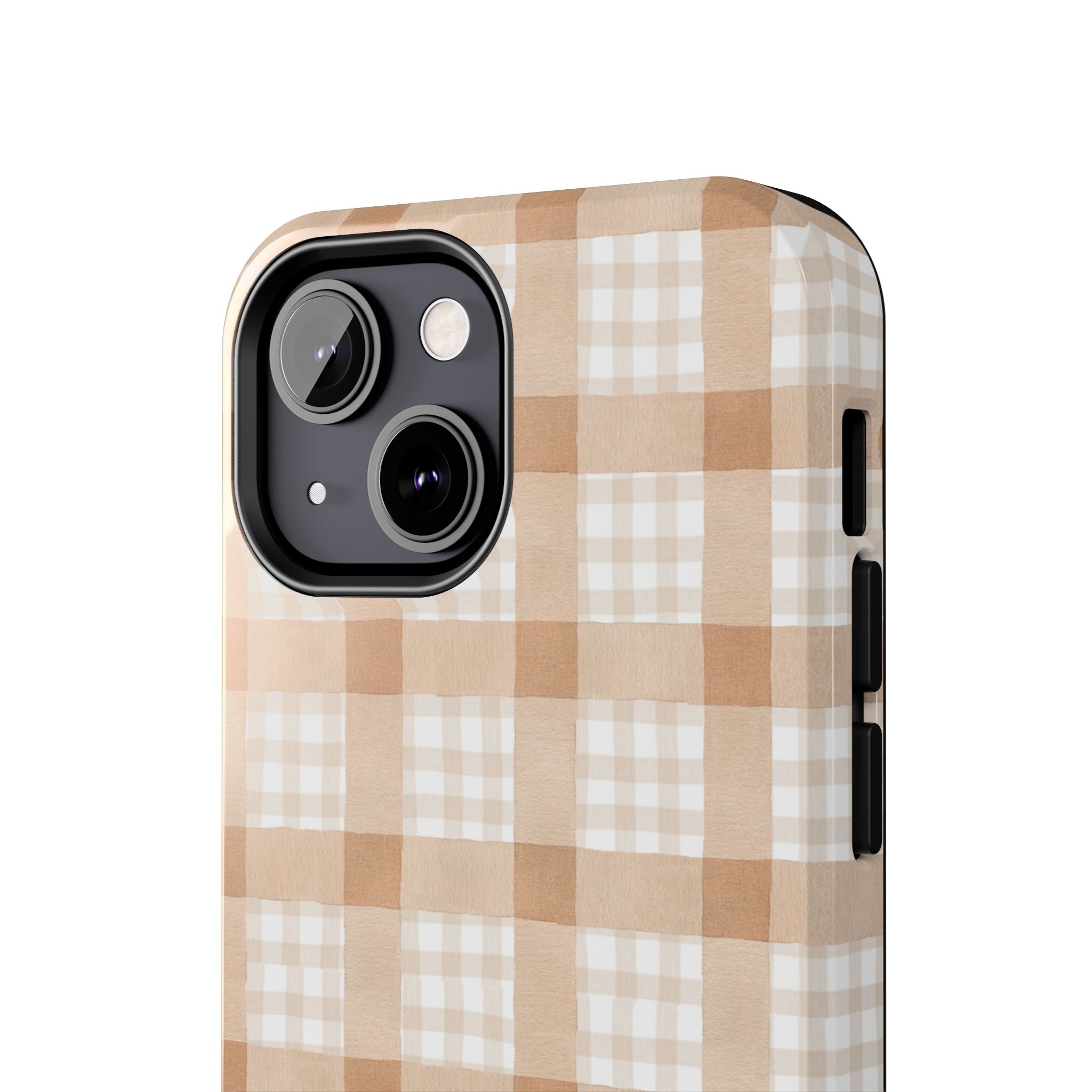 Beige Plaid | Tough Phone Case (IOS & Android)