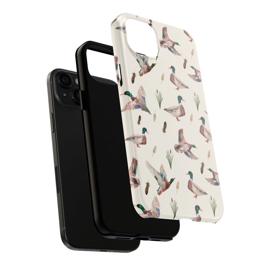 Watercolor Mallard Duck |Tough Phone Case (IOS & Android)