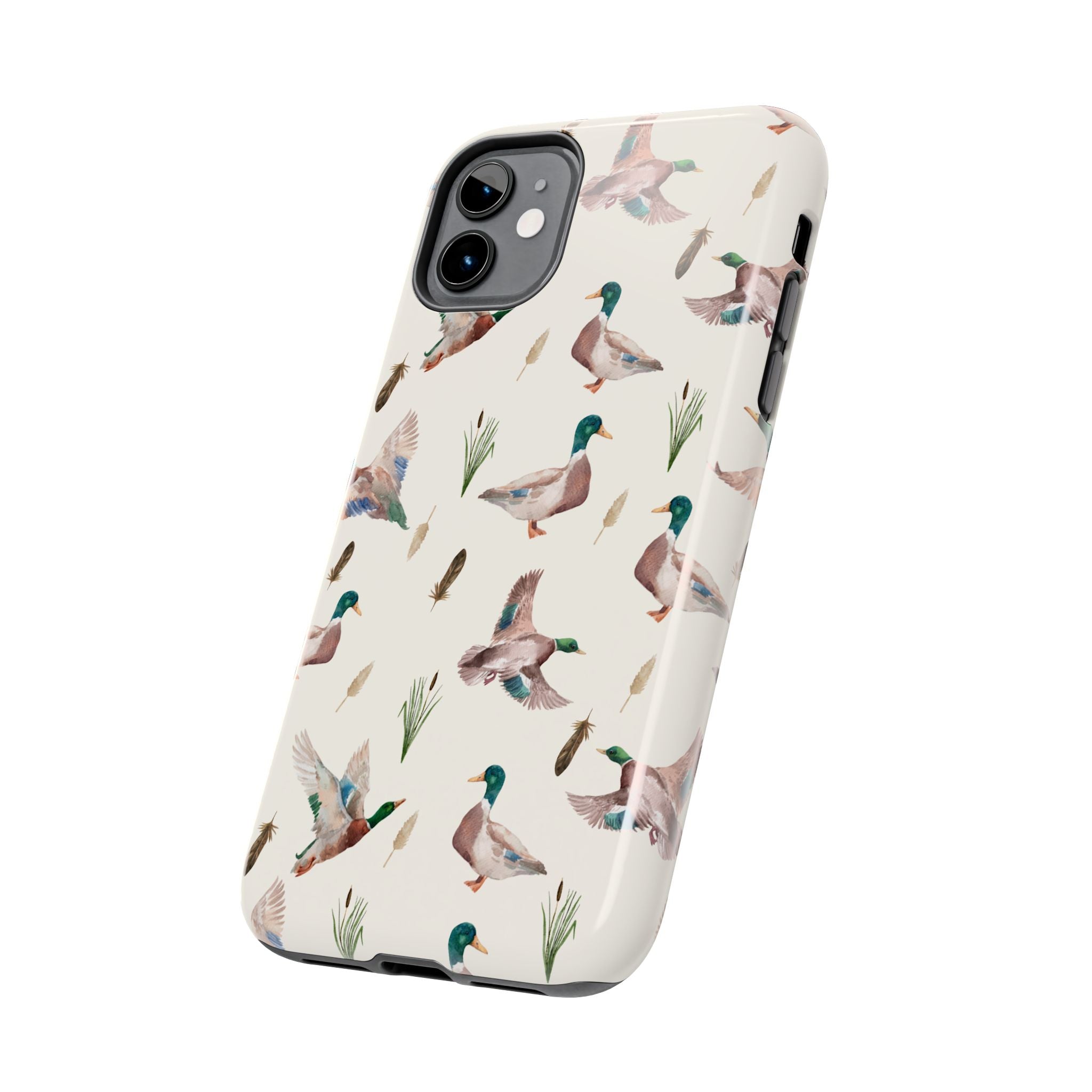 Watercolor Mallard Duck |Tough Phone Case (IOS & Android)