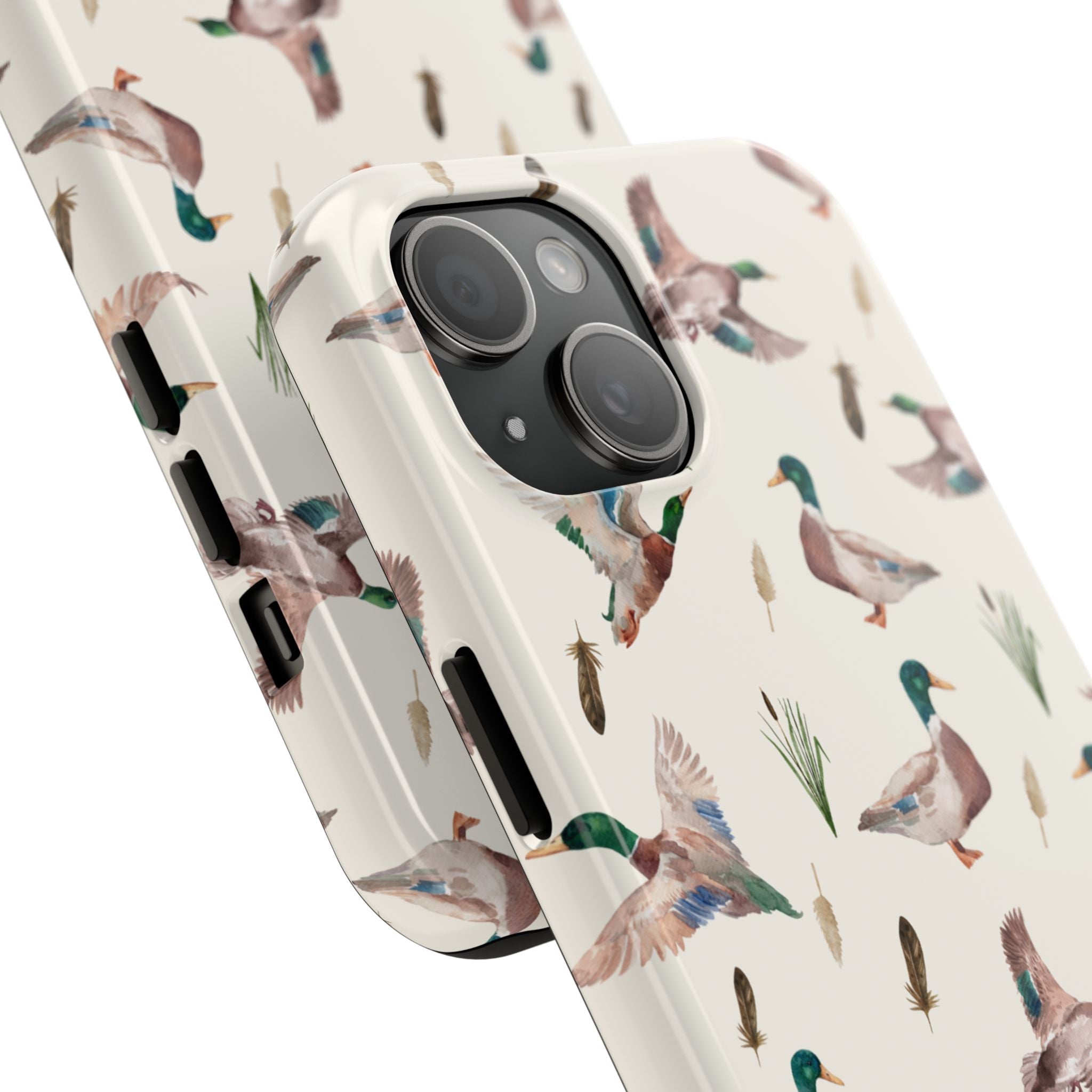 Watercolor Mallard Duck |Tough Phone Case (IOS & Android)