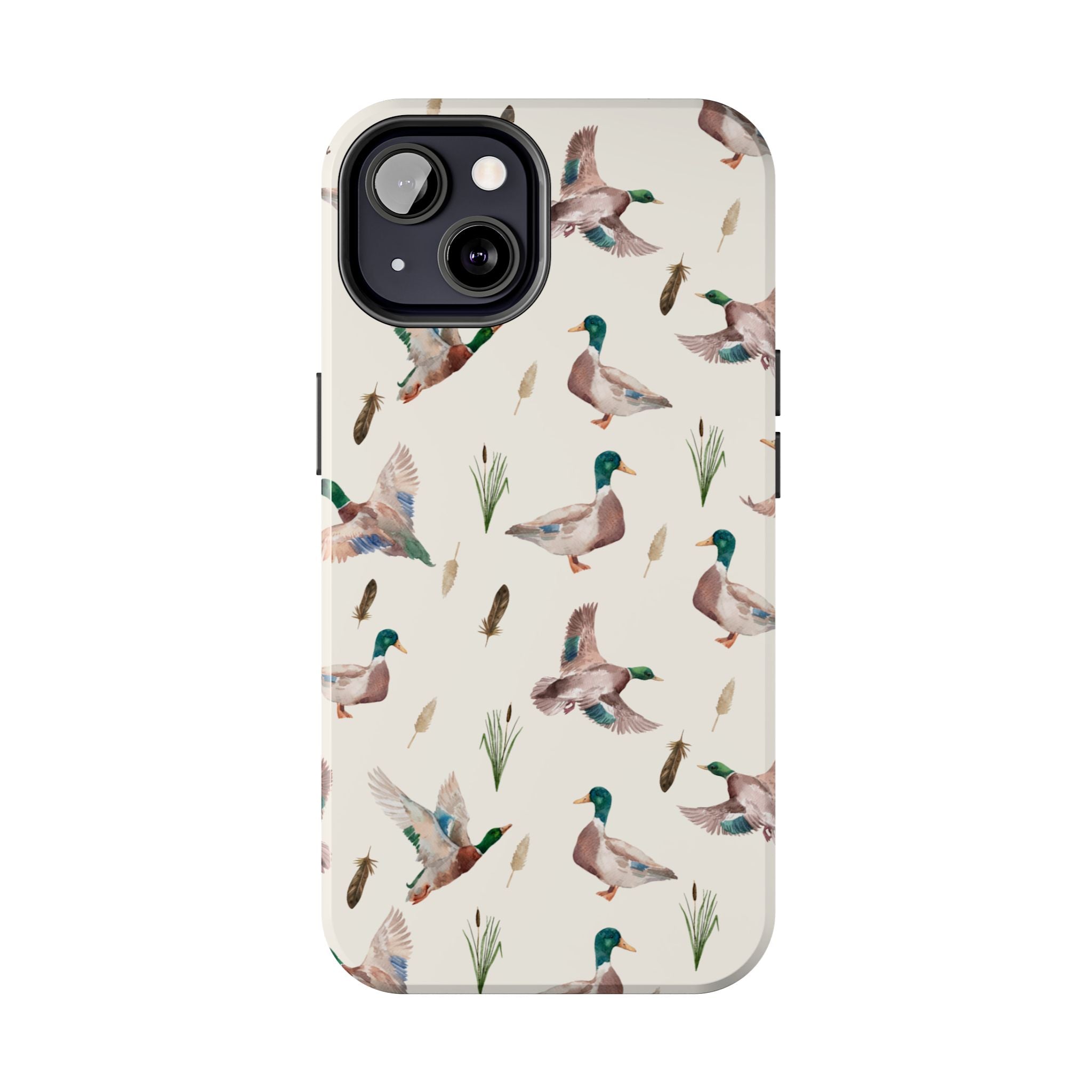 Watercolor Mallard Duck |Tough Phone Case (IOS & Android)