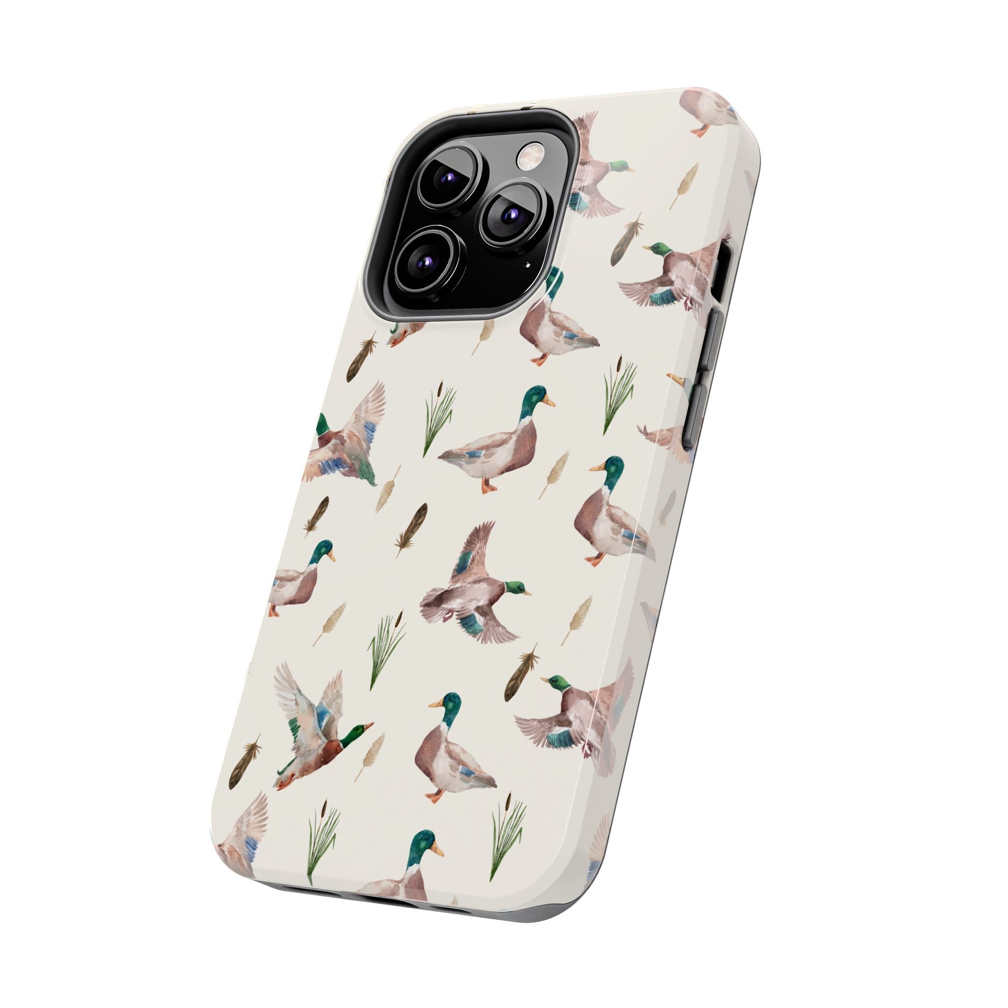 Watercolor Mallard Duck |Tough Phone Case (IOS & Android)