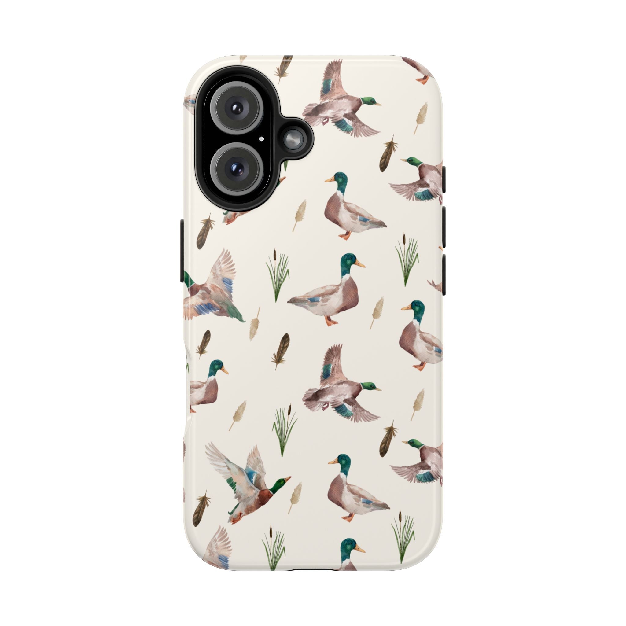 Watercolor Mallard Duck |Tough Phone Case (IOS & Android)