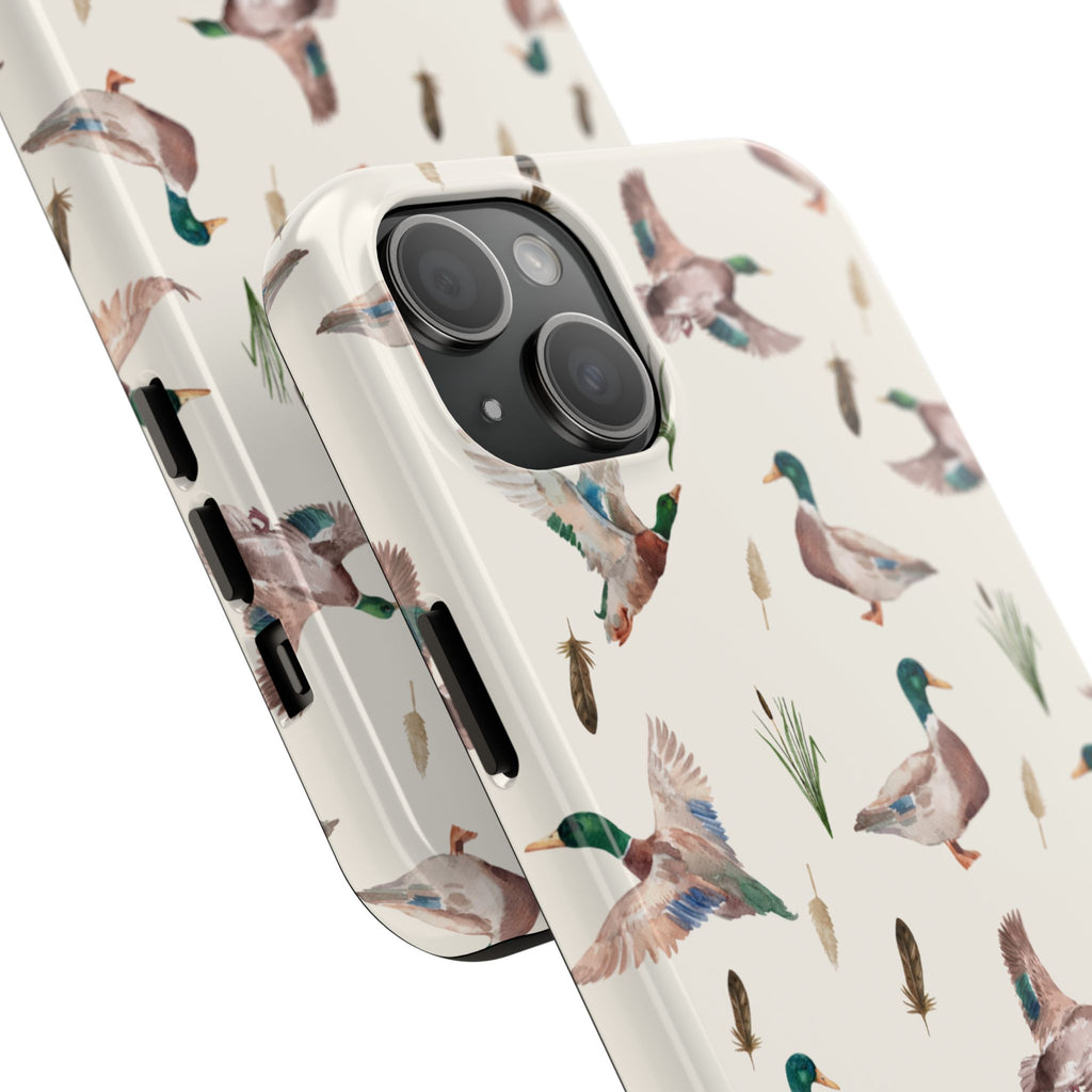 Watercolor Mallard Duck |Tough Phone Case (IOS & Android)
