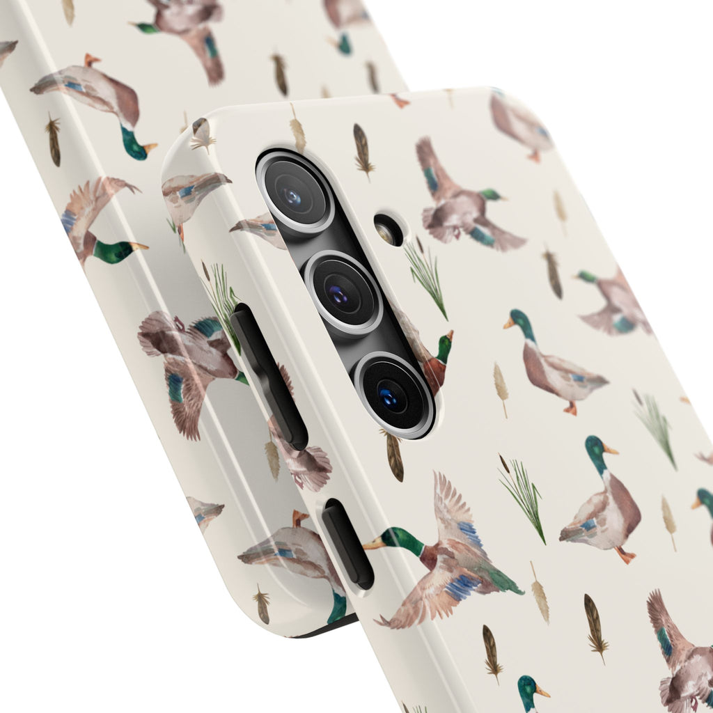 Watercolor Mallard Duck |Tough Phone Case (IOS & Android)