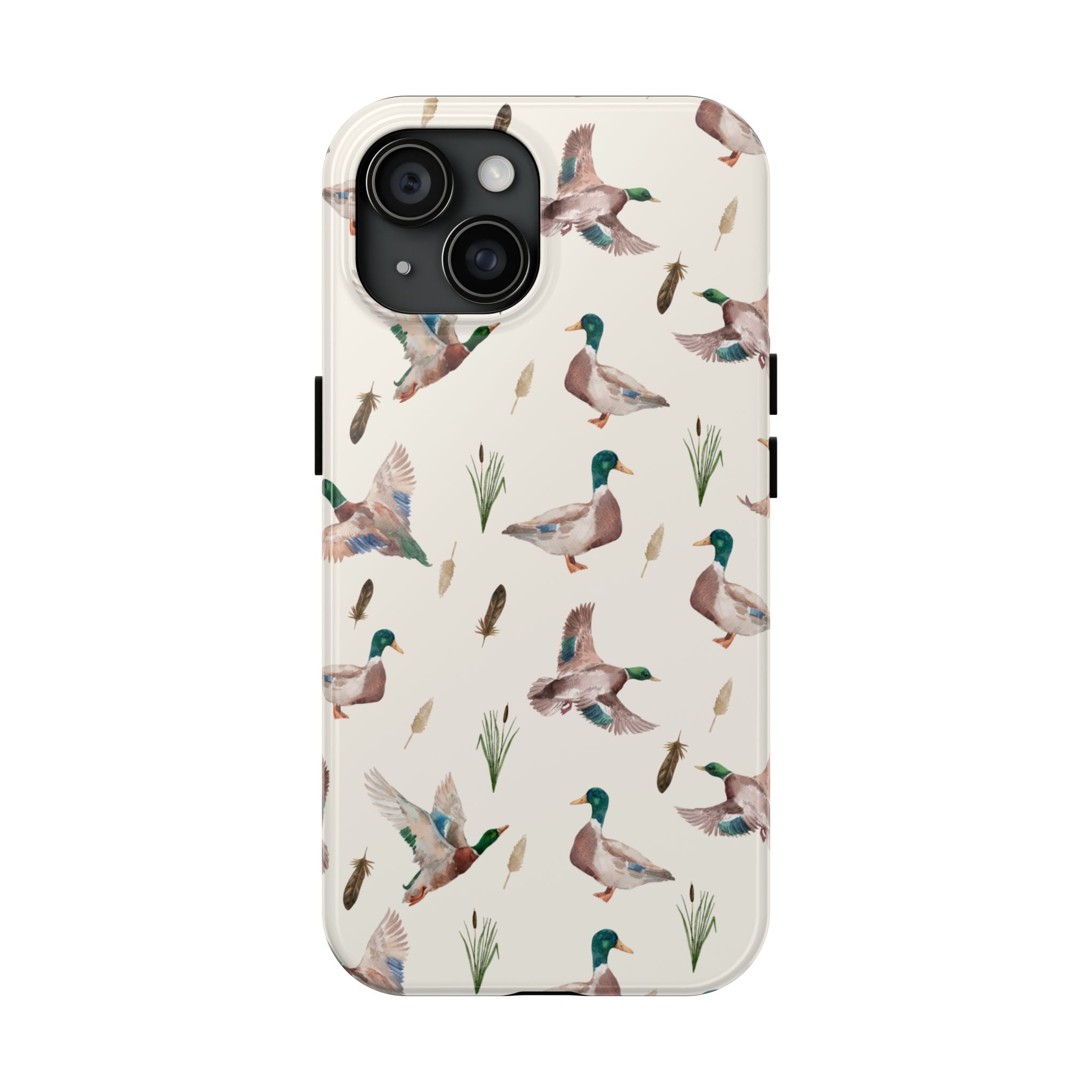 Watercolor Mallard Duck |Tough Phone Case (IOS & Android)