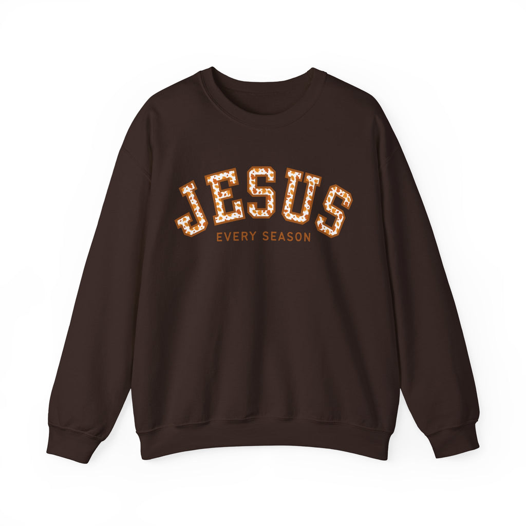 JESUS EVERY SEASON Fall 2025 Crewneck Sweatshirt