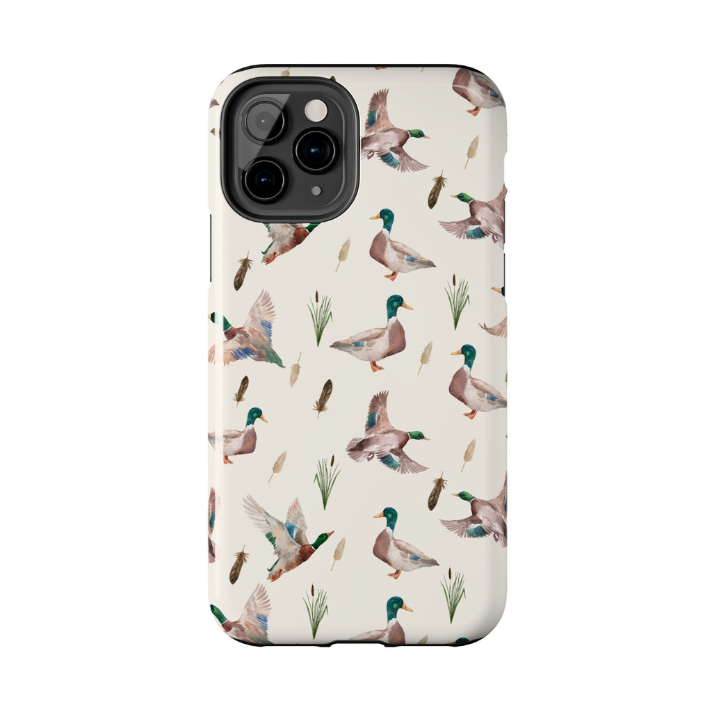 Watercolor Mallard Duck |Tough Phone Case (IOS & Android)