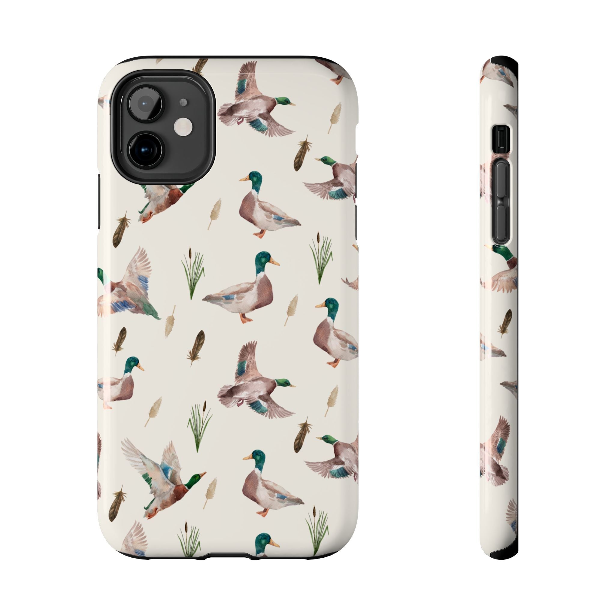 Watercolor Mallard Duck |Tough Phone Case (IOS & Android)