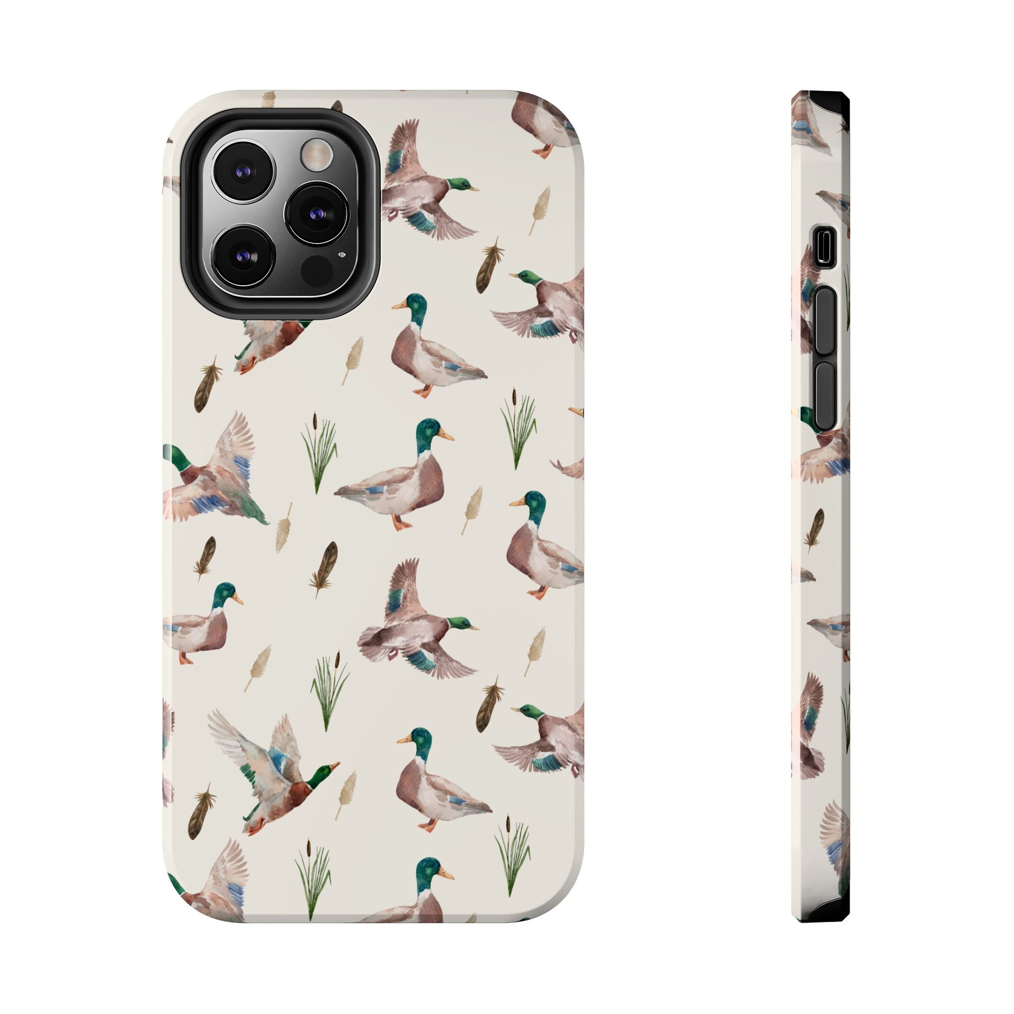 Watercolor Mallard Duck |Tough Phone Case (IOS & Android)