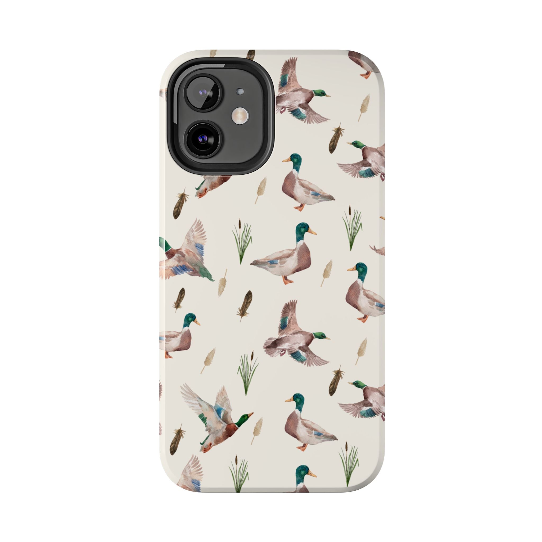 Watercolor Mallard Duck |Tough Phone Case (IOS & Android)